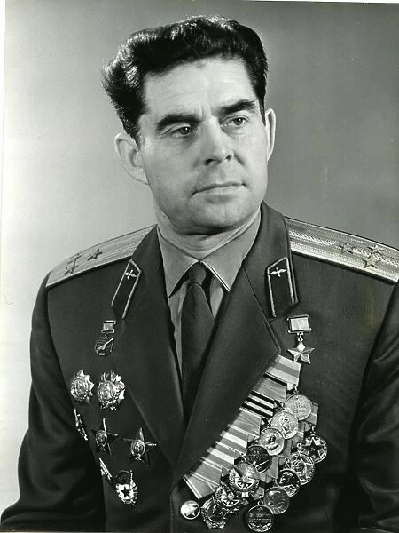 Beregovoy. Head of the Soviet Union Georgy Beregovoy