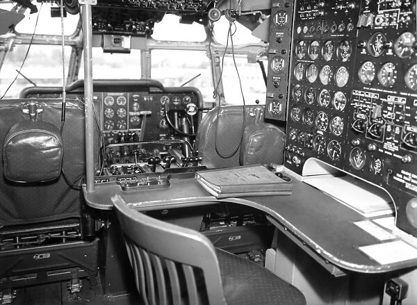Boeing 377 Stratocruiser Cockpit