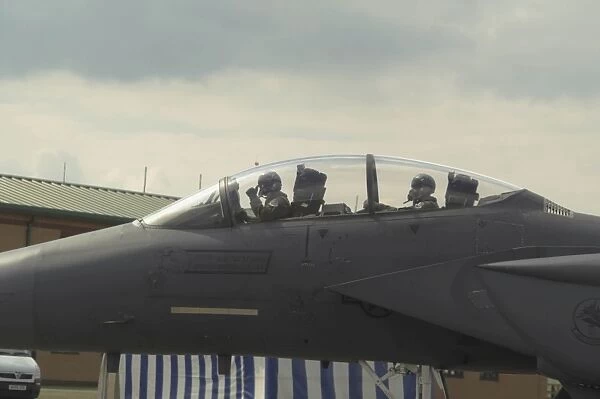 Boeing F-15E Eagle cockpit