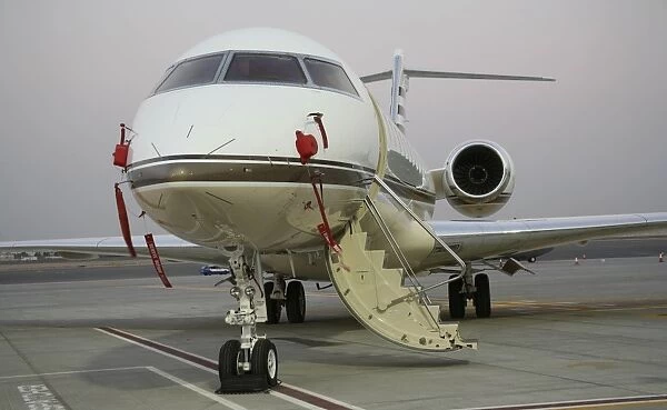 Bombardier Global Express at Dubai airshow 2005