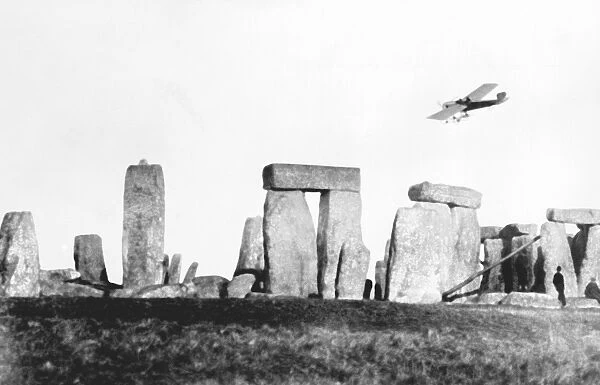 Bristol Aircraft Over Stonehenge