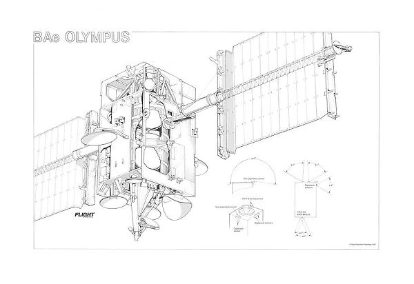 British Aerospace Olympus Cutaway Drawing