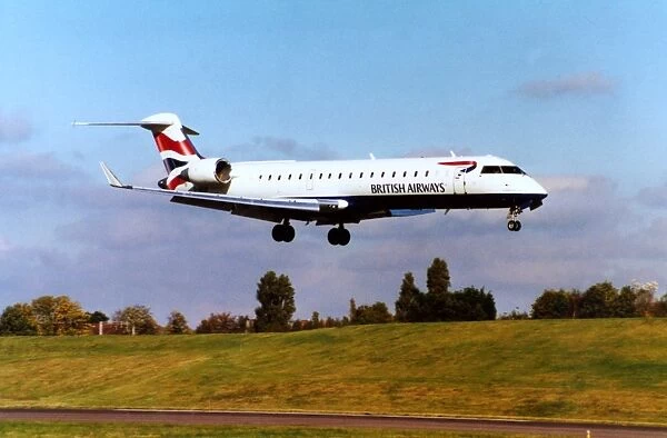 Canadair CRJ700 Maersk in BA colours (no longer operating under BA now)