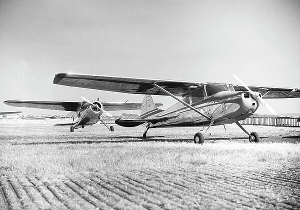 Cessna 170 & 195. Cessna, 170, 195, Paris, 1951