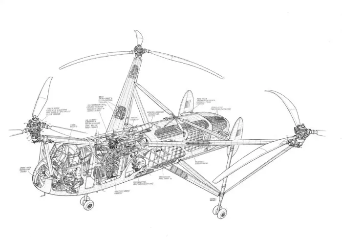 Framed Print : Cierva AirHorse (c) Aeroplane Framed Print : Cierva AirHorse (c) Aeroplane