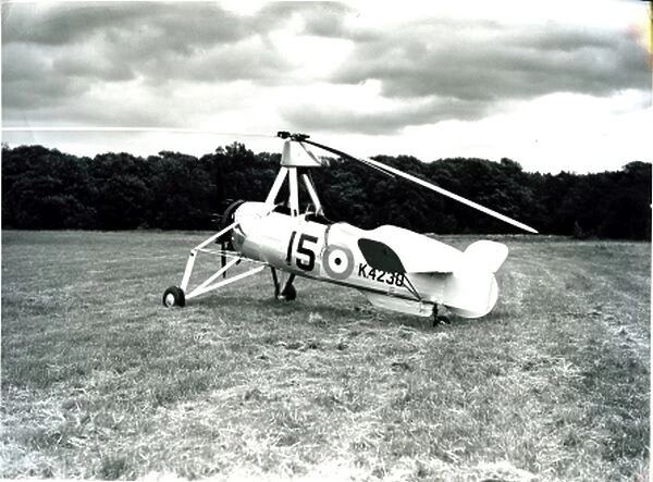 Cierva C30A, built by A V Roe in service as Auro671