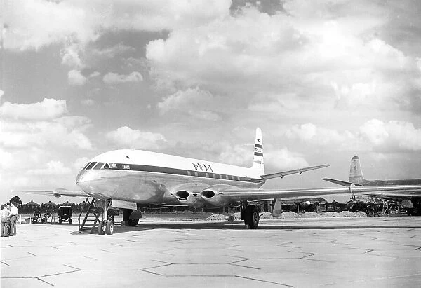 DH Comet 1 BOAC 1950 The Flight Collection 020 8652 8888 Not to be reproduced without permission or payment