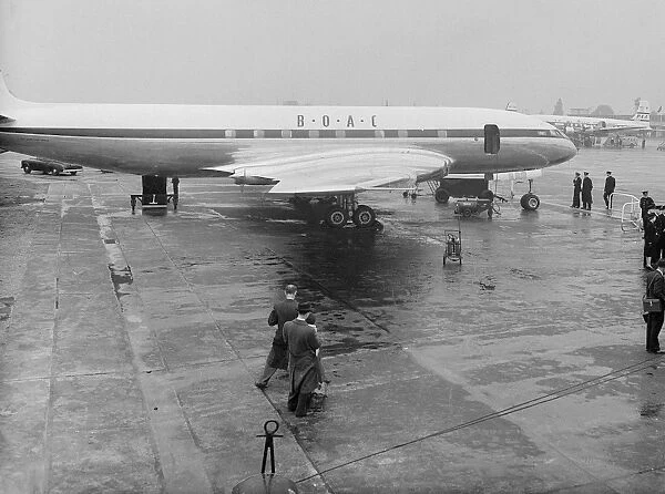 DH Comet 1 BOAC G-ALYP First Jet Passenger Flight 02 / 05 / 52 London - Johannesburg (c) Flight