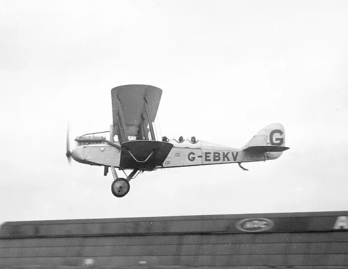 Framed Print : DH DH9 G-EBKV 1926 (c). The Flight Collection Not to be reproduced without permission Framed Print : DH DH9 G-EBKV 1926 (c). The Flight Collection Not to be reproduced without permission