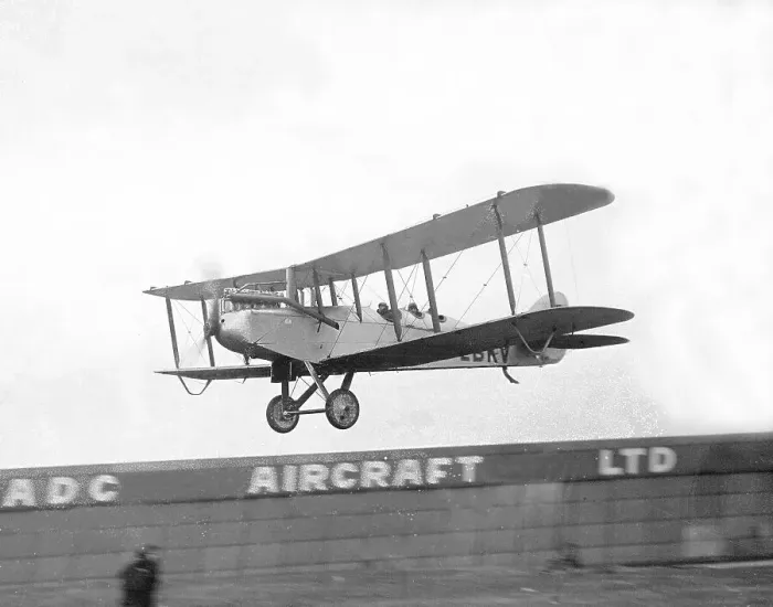 Framed Print : DH DH9 G-EBKV 1926 (c) The Flight Collection Not to be reproduced without permission Framed Print : DH DH9 G-EBKV 1926 (c) The Flight Collection Not to be reproduced without permission