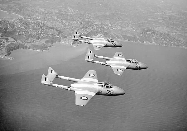 DH Vampires. Dh Vampires RAF 05 / 53 (c) The Flight Collection Not to be