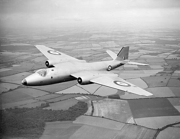 English Electric Canberra in Flight
