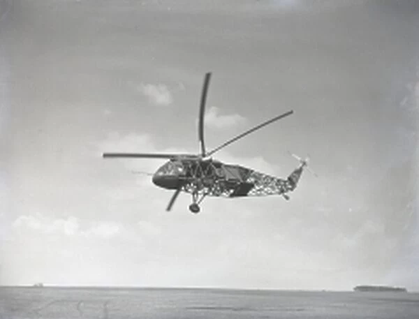estland Westminster Helicopter. Despite appearances at the 1958, 1959 and 1960 aviation showcase sbac airshows at Farnborough. Only 2 prototypes built. 1958