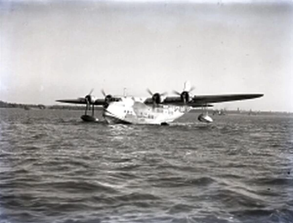 February: Imperial Airways began regular operation of Southampton-Alexandria services with C Class flying boats. The first service was by G-ADUW Castor. The aircraft had departed on 6 February but returned with oiled plugs; rough water prevented dep