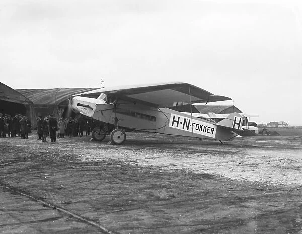 Fokker FVII. Fokker, FVII, Historical, Civil, Ground, 3 / 4, Front, Netherlands, Europe