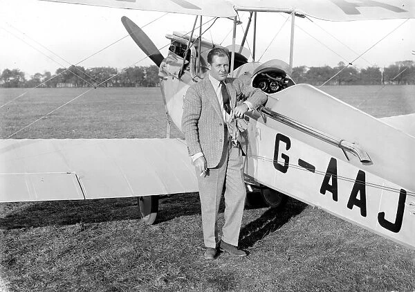 Glen Kidston & DH Moth Hanworth October 1929 (c) Flight