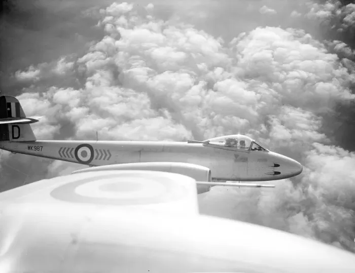 Framed Print : Gloster Meteor Mk8 Framed Print : Gloster Meteor Mk8