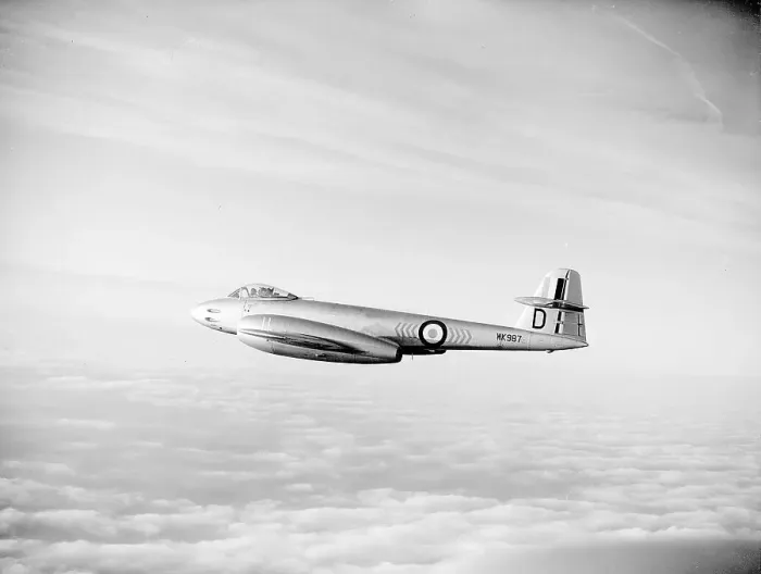 Framed Print : Gloster Meteor Mk8 Framed Print : Gloster Meteor Mk8