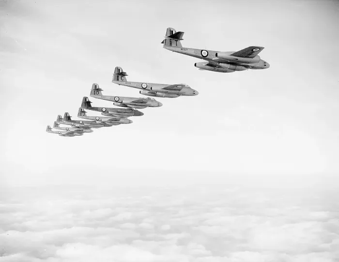 Framed Print : Gloster Meteor Mk8 Framed Print : Gloster Meteor Mk8