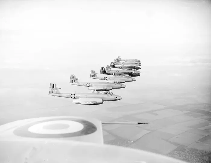 Framed Print : Gloster Meteor Mk8 Framed Print : Gloster Meteor Mk8
