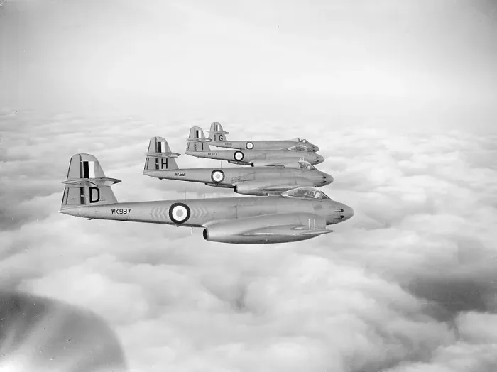 Framed Print : Gloster Meteor Mk8 Framed Print : Gloster Meteor Mk8
