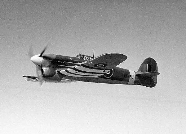 Hawker Typhoon 1A RAF EK286 16 / 04 / 43 (c) The Flight Collection Not to be reproduced without permission