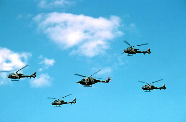 Helicopter Air Display UK Army