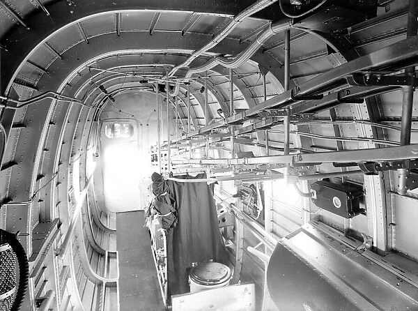 HP Halifax interior. Handley Page Halifax Interior April 1942 (c) The Flight Collection