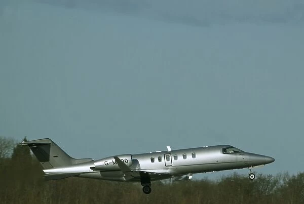 Learjet 45. A Learjet 45 G-MOO (previous N40PX) owned by LPC Aviation Ltd