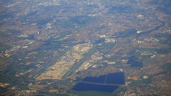 London Heathrow with new Terminal 5 Aerial View 2