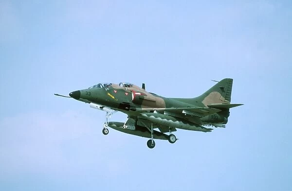 MDC A4 Skyhawk. singapore af foster cambrai ta45u