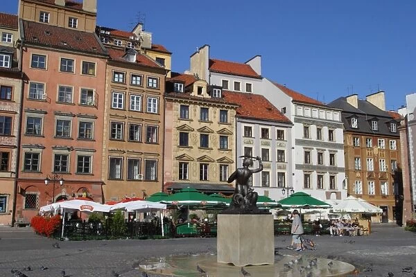 Old Town Square Warsaw Poland