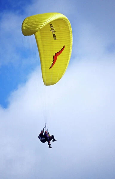 Paraglider at Ben Nevis, Scotland