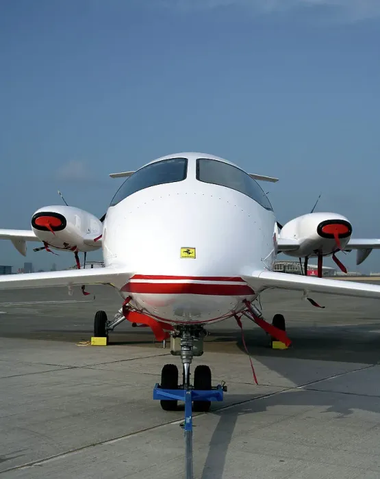 Framed Print : Piaggio Avanti II Framed Print : Piaggio Avanti II