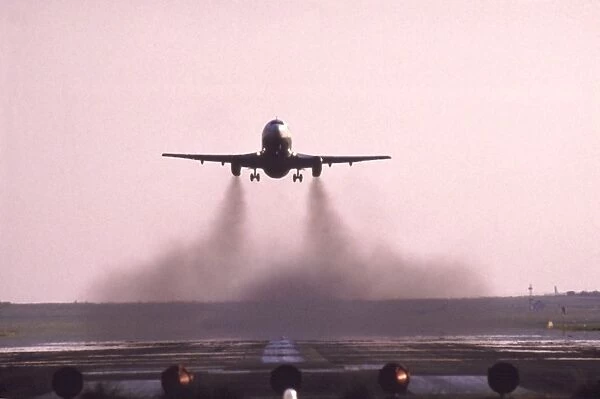 Pollution from older airliner Boeing 737