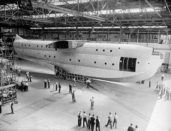 Saro Princess Construction (c) The Flight Collection Not to be reproduced
