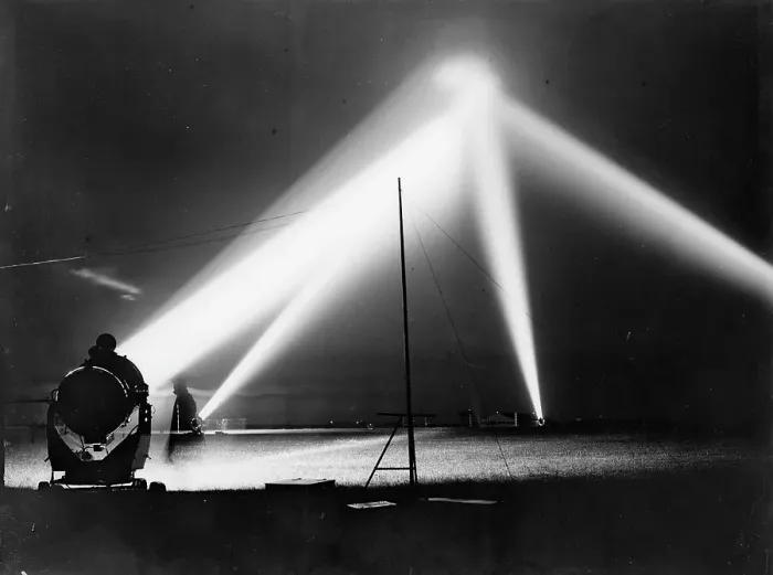 Framed Print : Searchlights Framed Print : Searchlights
