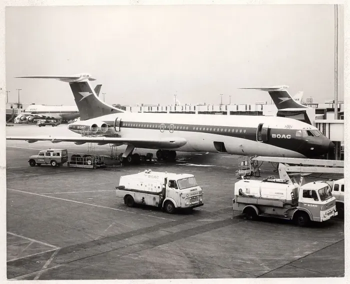Framed Print : Vickers VC10, 00000072 Framed Print : Vickers VC10, 00000072