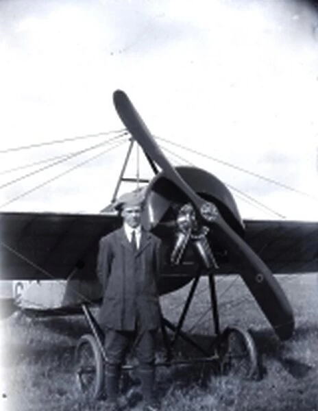 Walter Brock, Aviator