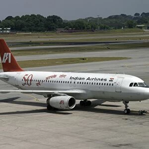 Airbus A320 Indian Airlines in special livery