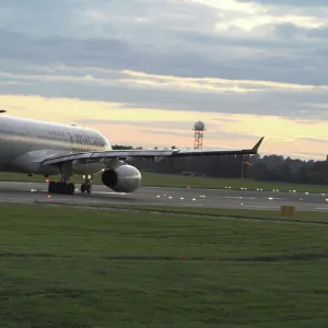 Airbus A330 Emirates at Birmingham Airport