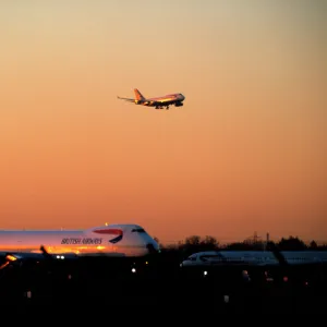 Airport Sunset