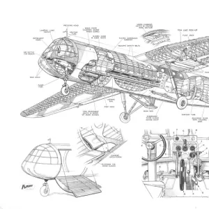 Airspeed Horsa Cutaway Drawing