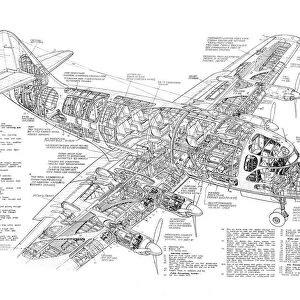Armstrong Whitworth Apollo Cutaway Poster