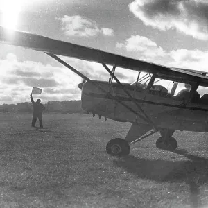 Auster Autocrat at Daily Express Air race Aug 1952