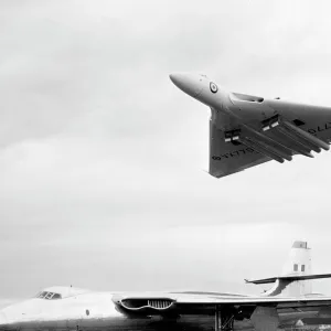 Avro Vulcan Prototype at SBAC airshow 1955