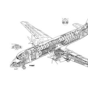 BAe ATP Cutaway Drawing