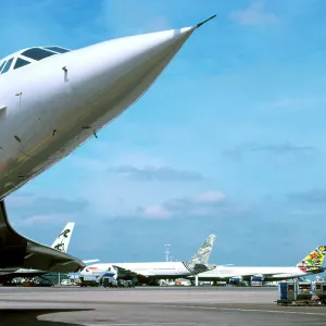 BAe Concorde and other BA planes