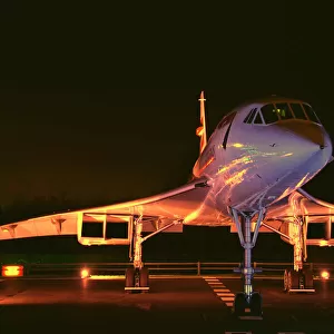 BAe Concorde on display at Manchester
