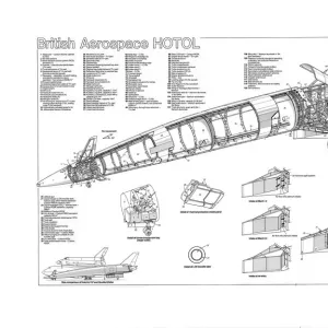 BAe Hotol Cutaway Poster